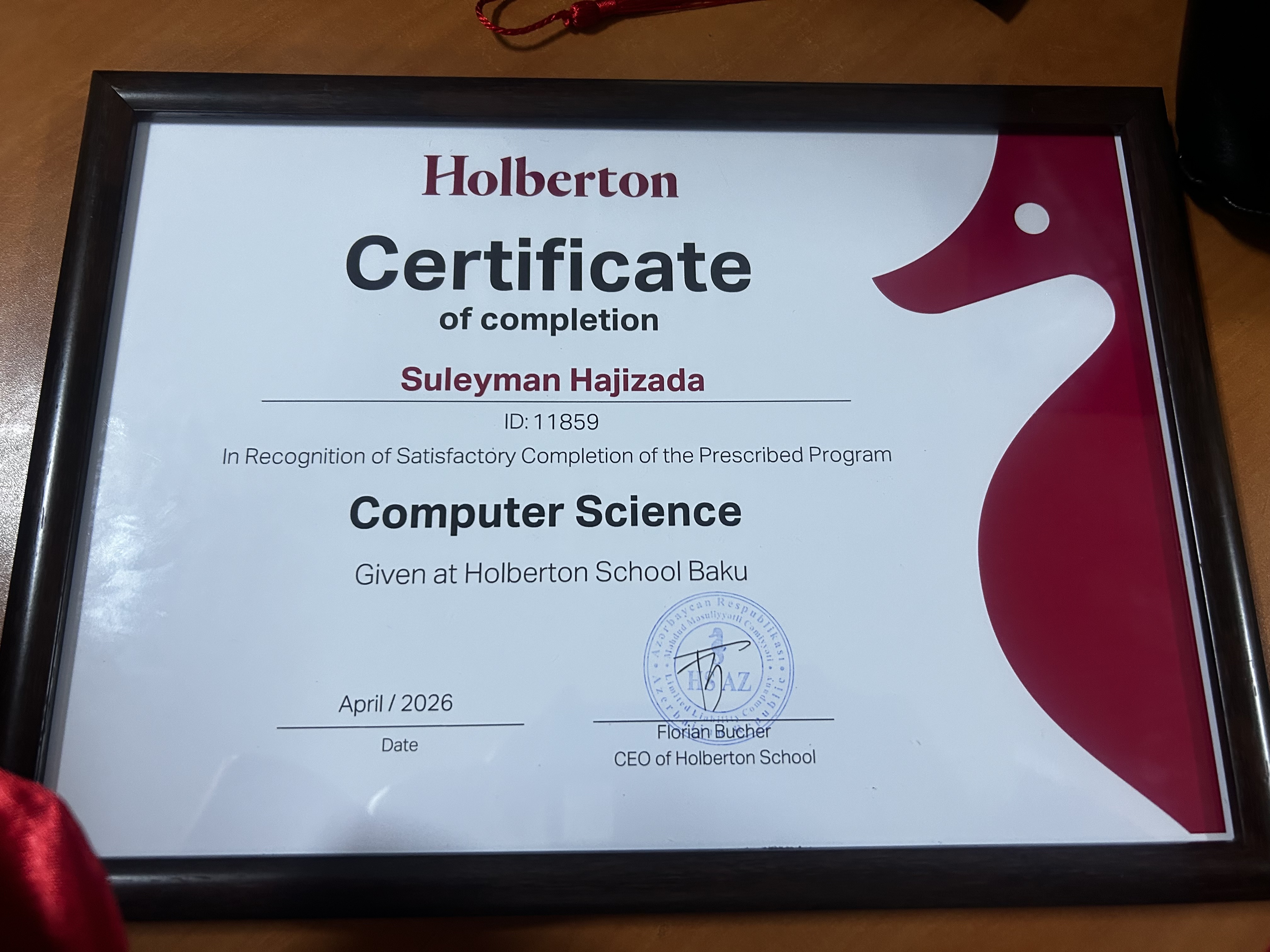CS Certificate